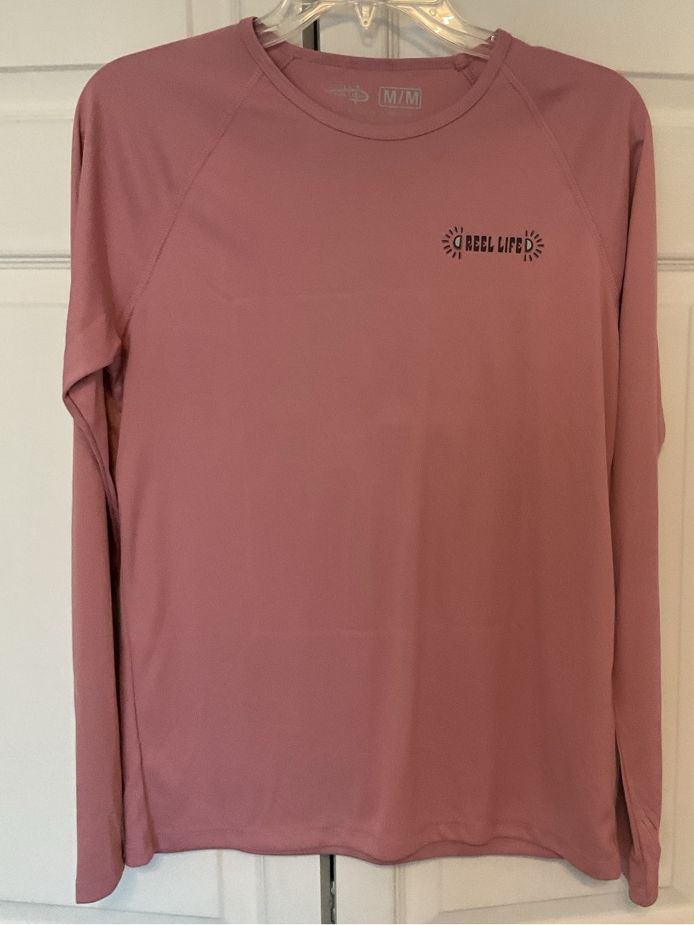 Reel Life  Long Sleeve UV Tee - Pink